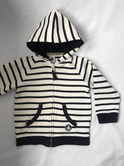 Petit Bateau Stripe Hoody