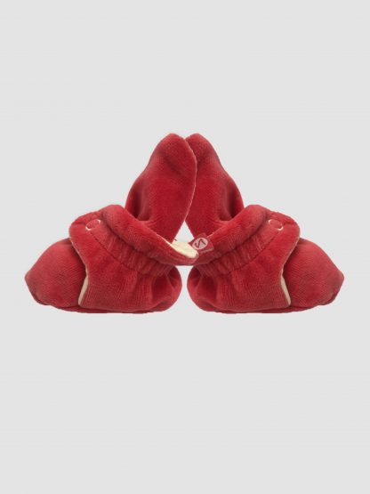 Red Booties by Zutano