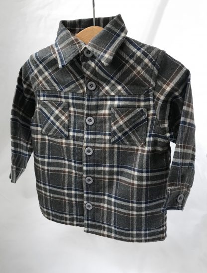 Fleece lined Overshirt by Lucky Wang NYC - Image 2