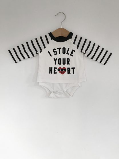 I Stole Your Heart baby bodysuit