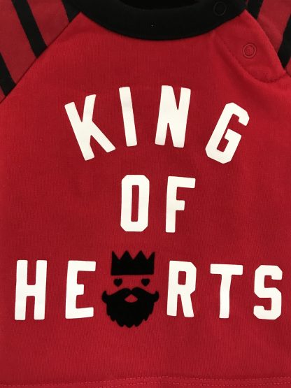 King of Hearts baby bodysuit - Image 2