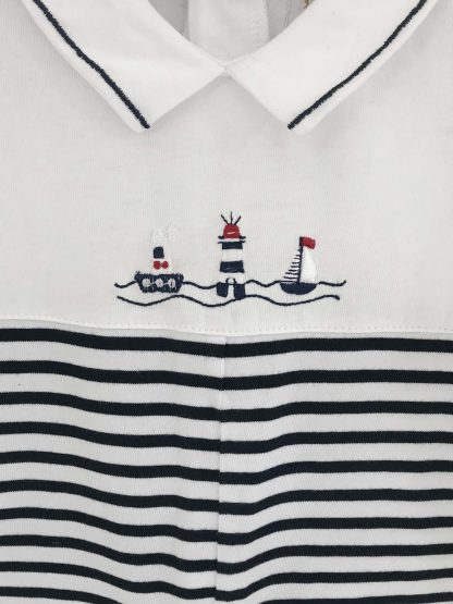 Newborn Nautical Romper by Emile et Rose - Image 3