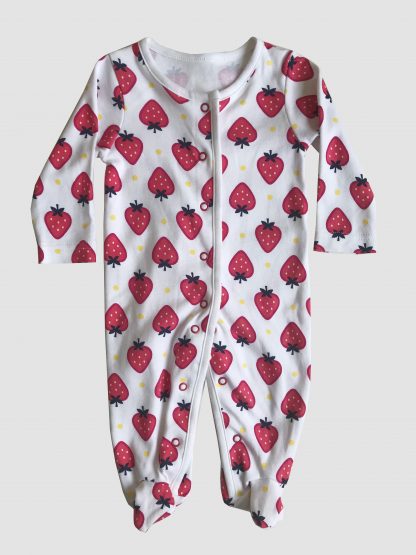 Newborn Strawberry Romper