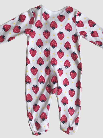 Newborn Strawberry Romper - Image 2