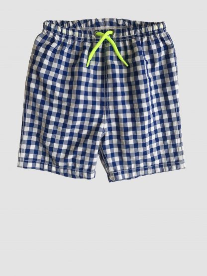 Gingham Beach Shorts by Mini Boden