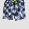 Gingham Beach Shorts by Mini Boden