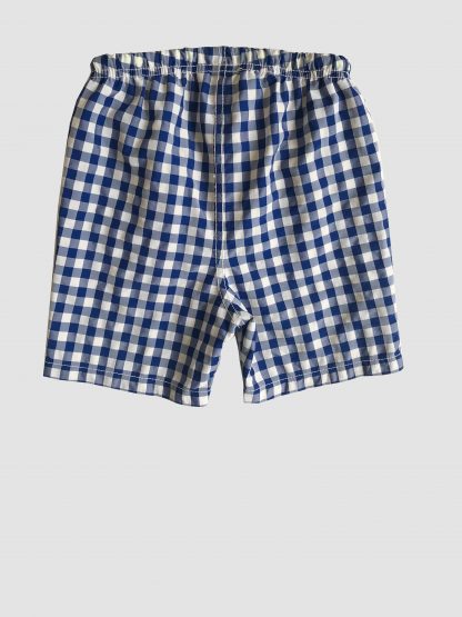 Gingham Beach Shorts by Mini Boden - Image 2