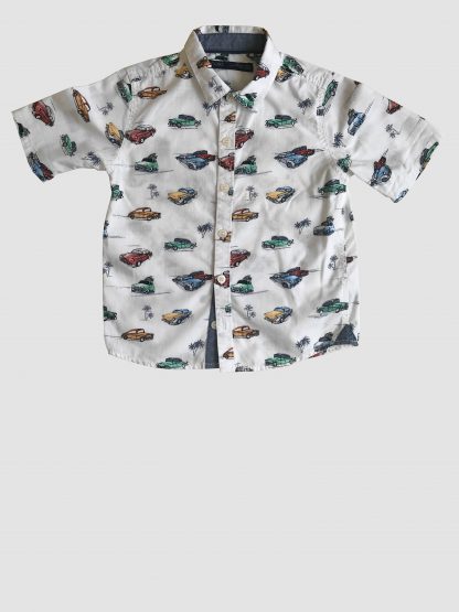Vintage Cars Summer Shirt - Image 2