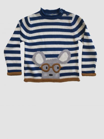 Peeking Mouse Jumper by John Lewis