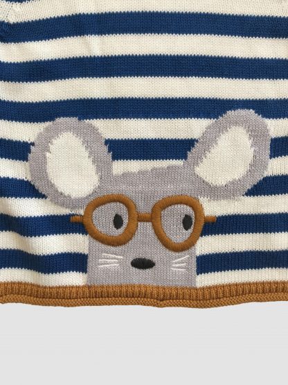 Peeking Mouse Jumper by John Lewis - Image 2