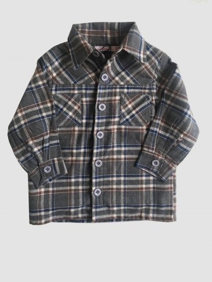 Fleece lined Overshirt by Lucky Wang NYC