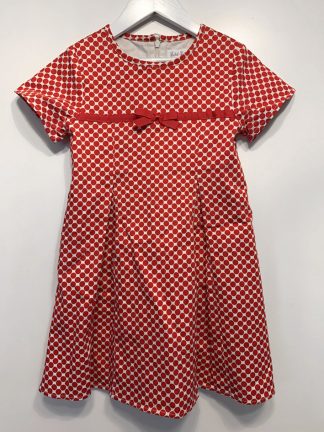 Rachel Riley Red Spotty Shift Dress