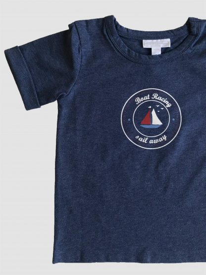 Sailing Tee + Short Set by The Little White Company - Image 2