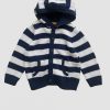 Nautical Stripe Knitted Hoody