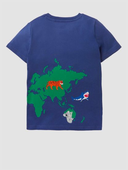 Safari Map T-shirt by Mini Boden  - Image 2