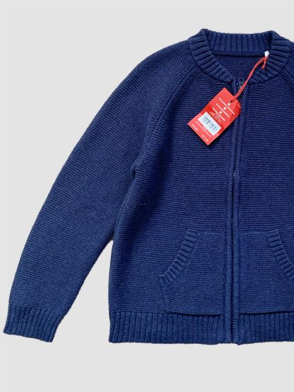 Knitted Zip Cardigan by Mini Club