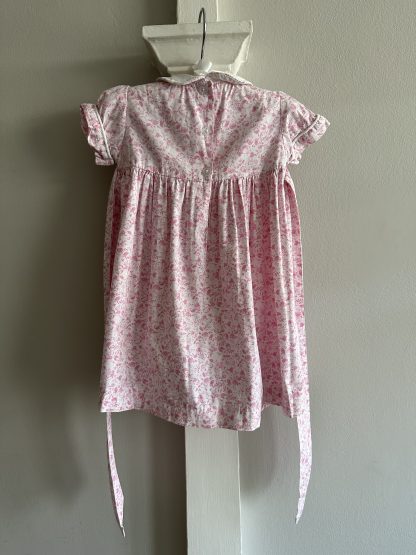 Smocked cotton dress - age 1 - Image 4