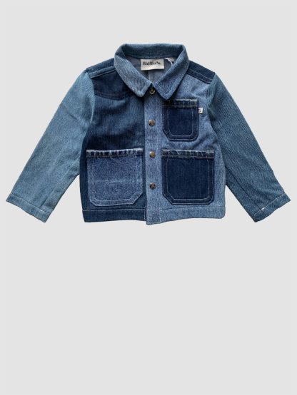 BidiBoon sustainable kids designer clothes Childrens secondhand denim jacket