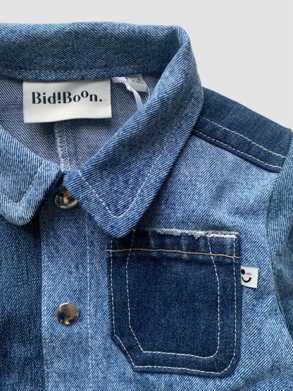 BidiBoon sustainable kids clothes Childrens secondhand denim jacket