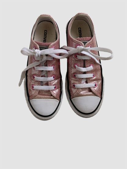 Preloved Kids Converse. junior shimmer converse lows size 13 uk.
