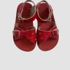 Red Saltwater Sandals - size 6 UK