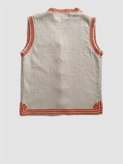 Mongolian Knitted Waistcoat - Image 2