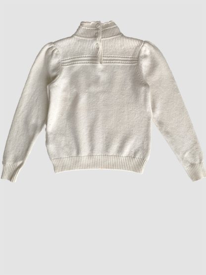 Bonpoint Ruffle Neck Pullover - Image 3