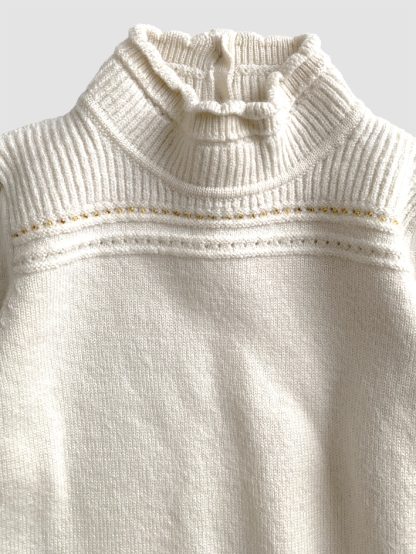 Bonpoint Ruffle Neck Pullover - Image 2
