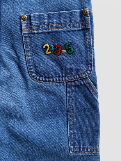 1990s Denim Dungarees - Image 4