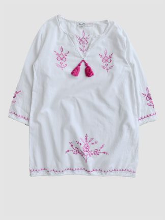 Lunn Antiques White Kaftan