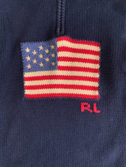 Ralph Lauren American Flag Sweater - Image 2