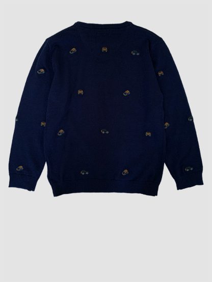 Mayoral Cars Knit Sweater - Image 3