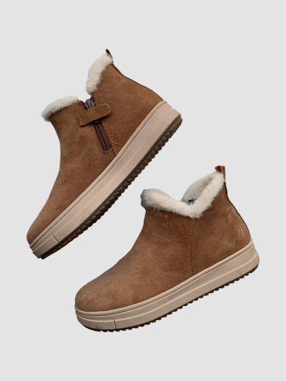 Geox Suede Winter Boots size 12.5 UK - Image 4