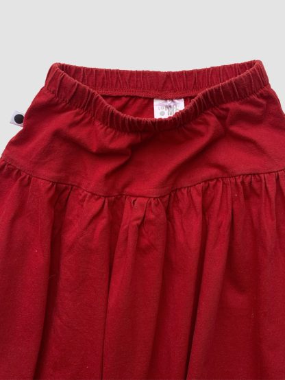 LaMAMA Red Midi Skirt  - Image 4