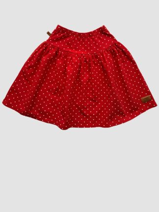 LaMAMA Red Spot Midi Skirt