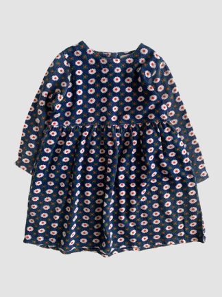 Hello Simone Blue Flowers Dress