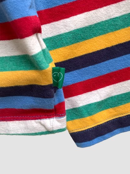 Little Bird Rainbow Stripe Roll Neck - Image 2