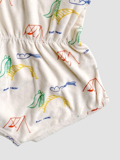 Bobo Choses Towelling Playsuit - Image 2