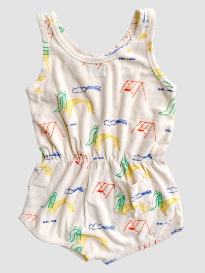 Bobo Choses Towelling Playsuit - Image 3