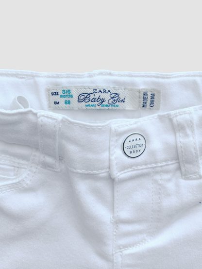Zara Baby White Jeans - Image 4