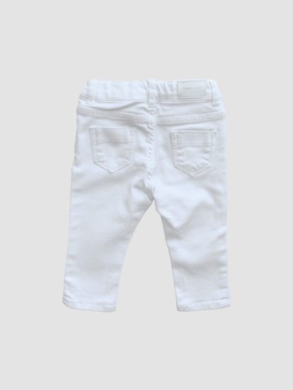 Zara Baby White Jeans - Image 3