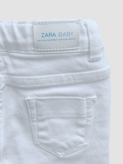 Zara Baby White Jeans - Image 2