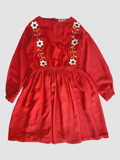 Hello Simone Flower Embroidery Dress