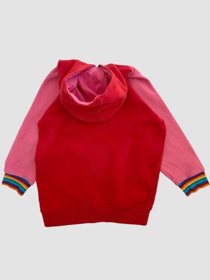 Little Bird Rainbow Heart Hoody - Image 3