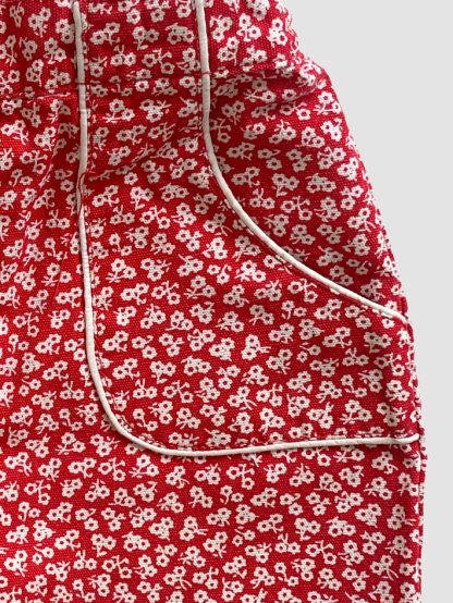 Little Bird Red Floral Shorts - Image 2