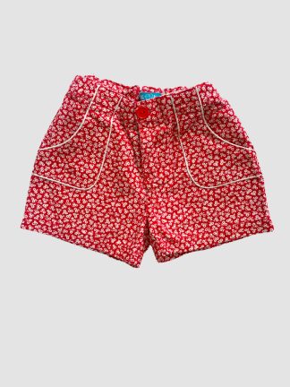 Little Bird Red Floral Shorts
