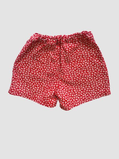 Little Bird Red Floral Shorts - Image 3