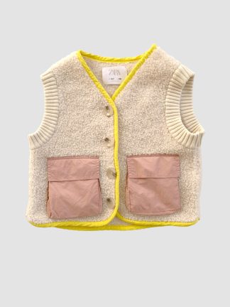 Zara Boucle Waistcoat