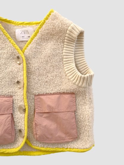 Zara Boucle Waistcoat - Image 2