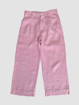 Zara Pink Linen Trouser